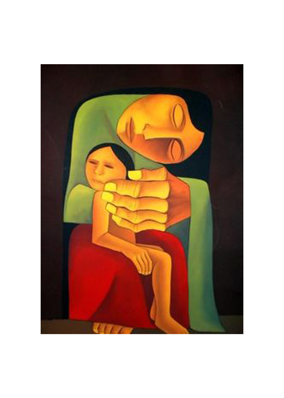 Noche oscura en la calle Balmes